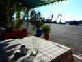 Morgenkaffee in Port Lagos