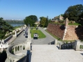 Belgrad Fort an der Donau